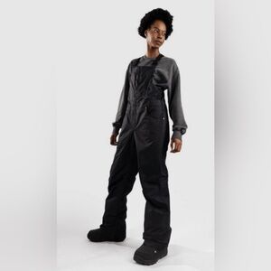 Aperture Technical Outerwear Bib Overalls Pants Black Womens , size M